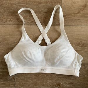 victoria's secret sports bra (white 34A)